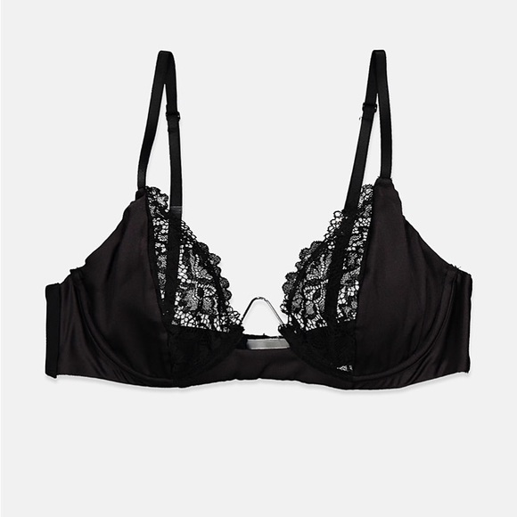 Oysho Other - OYSHO Essential Lace Triangular Underwire Bra